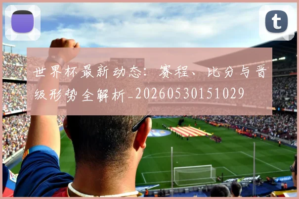 世界杯最新动态:赛程、比分与晋级形势全解析_20260530151029